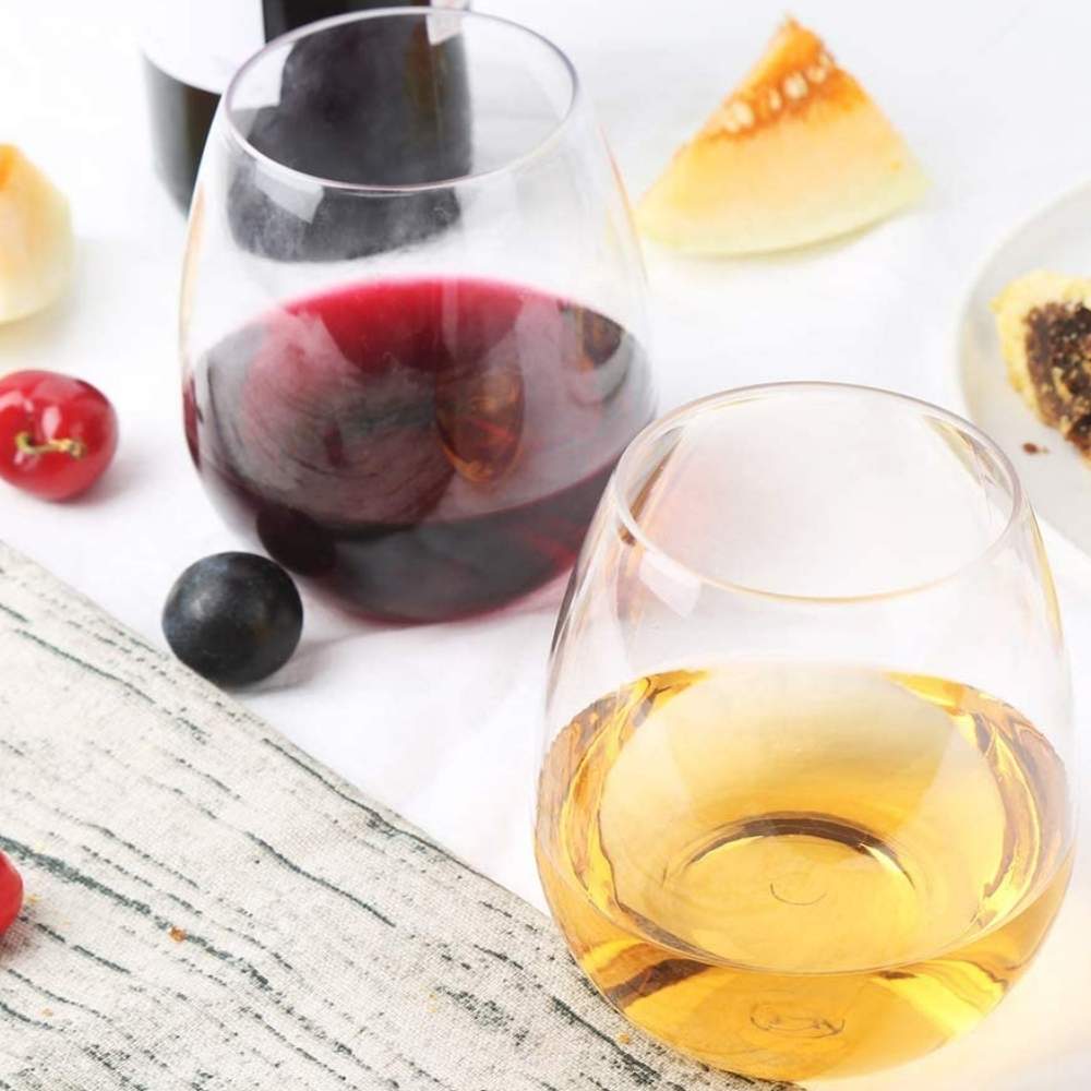 Unbreakable Stemless Wine Glass