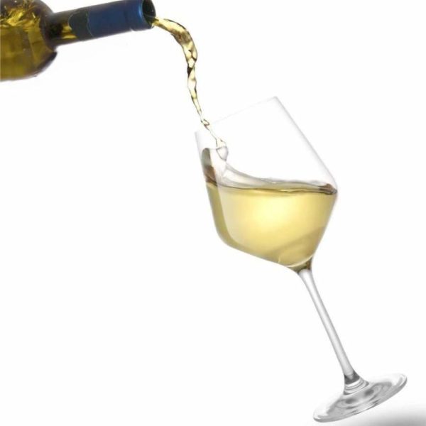 buy clear plastic white wine glass